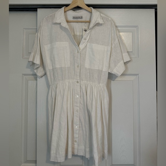 Abercrombie & Fitch Dresses & Skirts - Abercrombie & Fitch linen shirt dress NWT